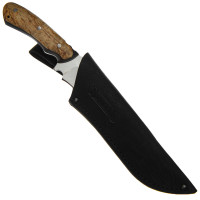 Нож «Лиса-2», сталь Х12МФ, карельская берёза