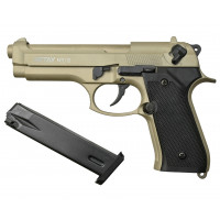 СХП Охолощенный пистолет Retay Mod 92 Beretta, кал. 9 мм, сатин СХП Охолощенный пистолет Retay Mod 92 Beretta, кал. 9 мм, сатин
