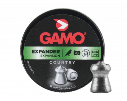 Пули Gamo Expander 4,5 мм, 0,49 грамм, 250 штук