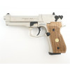 Пневматический пистолет Umarex Beretta M92 FS (никель, дерево)