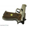 Пневматический пистолет Umarex Beretta M92 FS (никель, дерево)